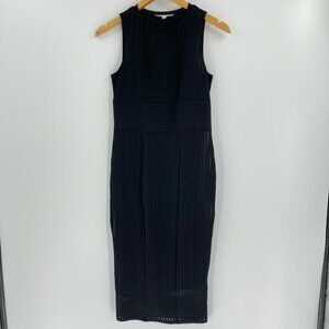 Good America Sleeveless Midi Black Dress